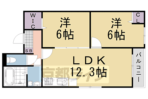 京都府南丹市園部町小桜町 賃貸アパート