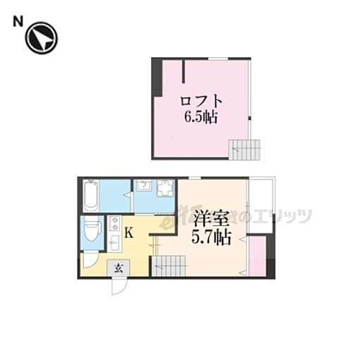 京都府京都市伏見区淀下津町 賃貸アパート