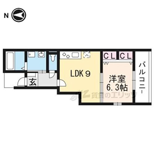 滋賀県大津市大萱5丁目 瀬田駅 1LDK アパート 賃貸物件詳細