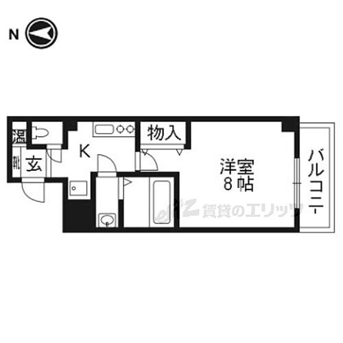 京都府京都市下京区高辻通富小路西入雁金町 京都河原町駅 1K マンション 賃貸物件詳細