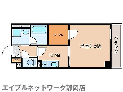 静岡県静岡市葵区七間町 静岡駅 1K マンション 賃貸物件詳細