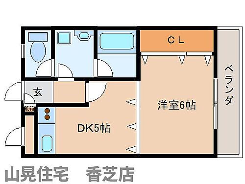 奈良県香芝市鎌田 五位堂駅 1DK マンション 賃貸物件詳細