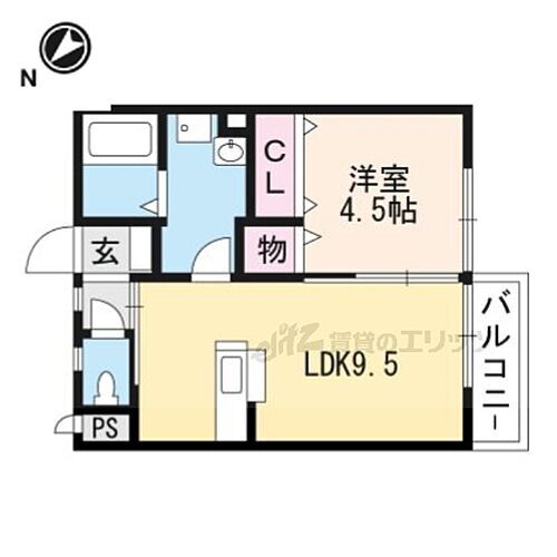 ホワイト　ヴェール 1階 1LDK 賃貸物件詳細