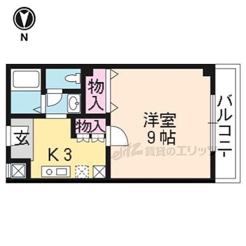 京都府京都市南区東九条烏丸町 賃貸マンション