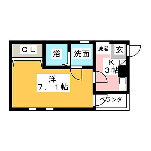 愛知県名古屋市西区浅間2丁目 浅間町駅 1K アパート 賃貸物件詳細
