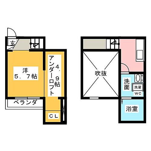 Ｃｒｅａｎｊｙｕ　ｓｕｚｕ 1階 1K 賃貸物件詳細