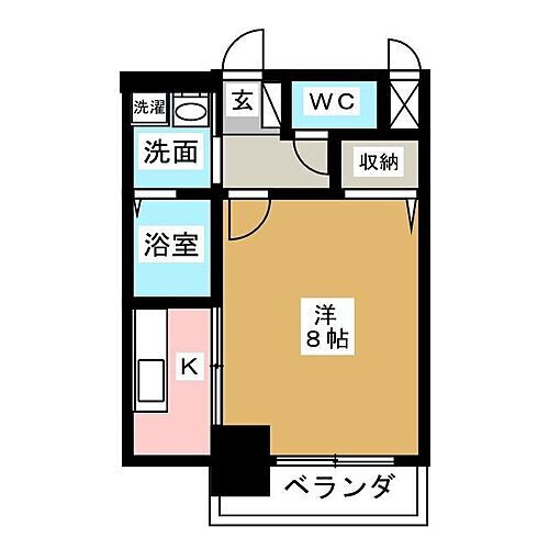 愛知県名古屋市西区幅下2丁目 浅間町駅 1K マンション 賃貸物件詳細