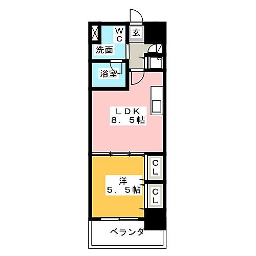 プラウランド堀田 10階 1LDK 賃貸物件詳細