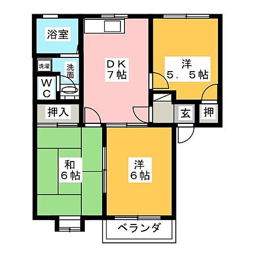 愛知県名古屋市天白区西入町 3DK アパート 賃貸物件詳細