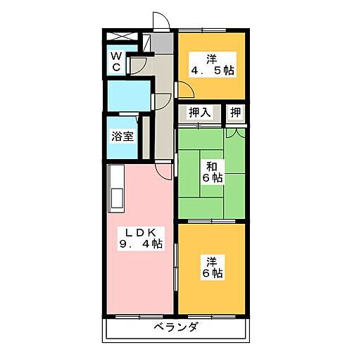 メゾン　ウイステリア 1階 3DK 賃貸物件詳細