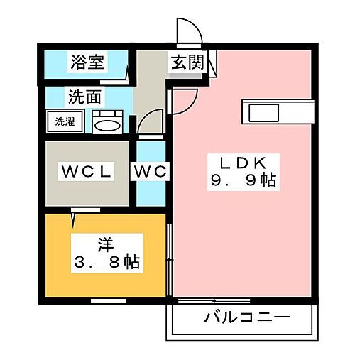 愛知県知多市八幡字汐海道 寺本駅 1LDK アパート 賃貸物件詳細