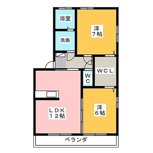 愛知県北名古屋市久地野戌亥 西春駅 2LDK アパート 賃貸物件詳細