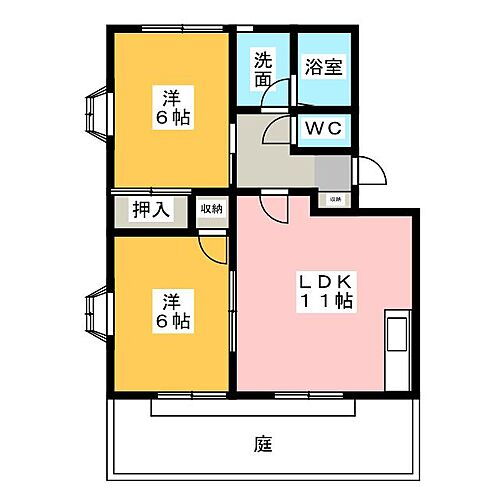 メゾン弥生台 1階 2LDK 賃貸物件詳細