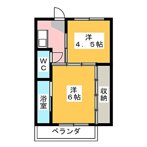 岐阜県瑞穂市古橋 横屋駅 2K マンション 賃貸物件詳細
