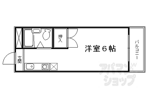 ルミナス一条 4階 1K 賃貸物件詳細