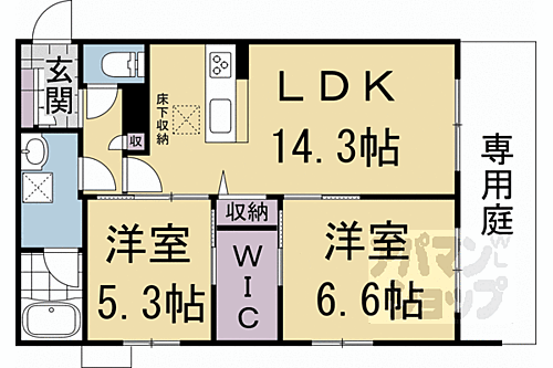 京都府京都市上京区小川通出水上る茶屋町 丸太町駅 2LDK アパート 賃貸物件詳細