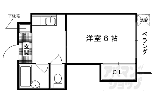 京都府京都市中京区壬生西土居ノ内町 西院駅 1K アパート 賃貸物件詳細