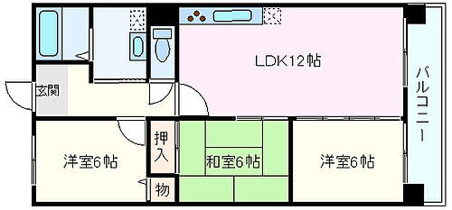 オーシャン 4階 3LDK 賃貸物件詳細