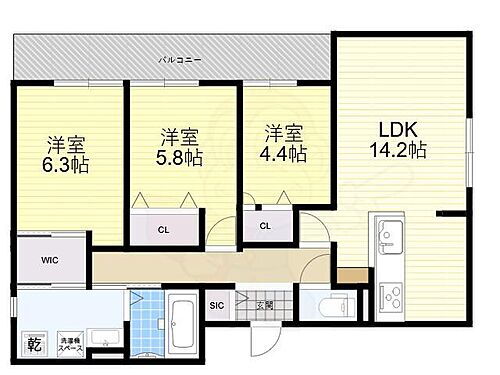 Ｄ－ｒｅｓｉｄｅｎｃｅ春日 3階 3LDK 賃貸物件詳細