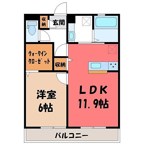 ＬＡ　ＰＯＲＴＥ　１２Ｑ４ 2階 1LDK 賃貸物件詳細