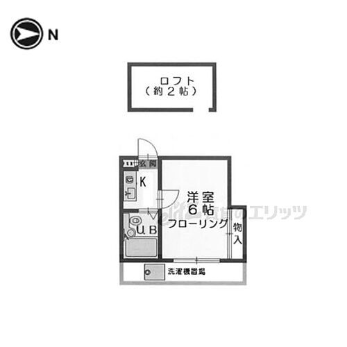 京都府京都市右京区嵯峨野有栖川町 太秦駅 1K アパート 賃貸物件詳細