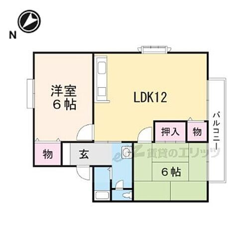 リヴェールＩ 1階 2LDK 賃貸物件詳細
