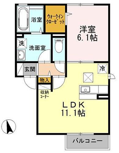 神奈川県小田原市扇町3丁目 井細田駅 1LDK アパート 賃貸物件詳細