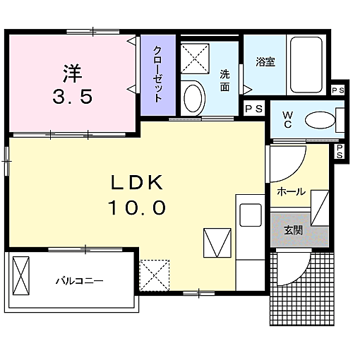 ライマ　エスペランサ 1階 1LDK 賃貸物件詳細