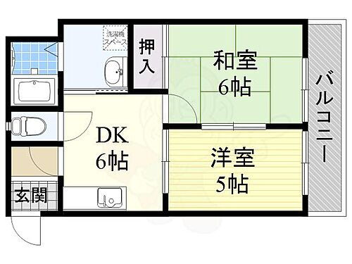 愛知県名古屋市熱田区千年1丁目22番9号 熱田神宮伝馬町駅 2DK マンション 賃貸物件詳細