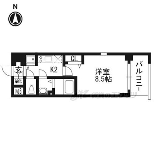 京都府京都市下京区天使突抜一丁目 五条駅 1K マンション 賃貸物件詳細