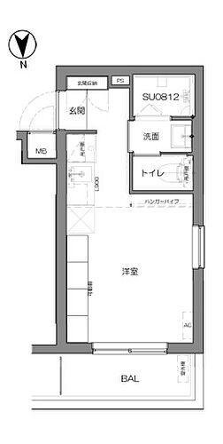 スカイコート新宿第５ 4階 ワンルーム 賃貸物件詳細