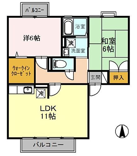 兵庫県相生市大石町 相生駅 2LDK アパート 賃貸物件詳細