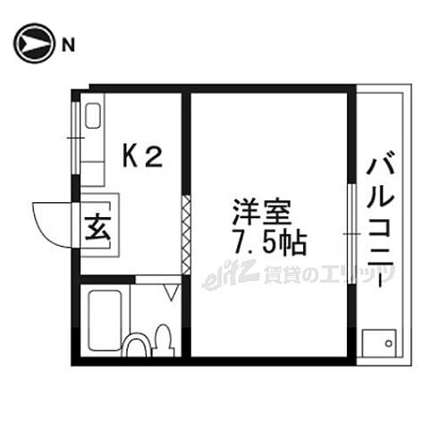 京都府京都市伏見区深草西浦町6丁目 藤森駅 1K マンション 賃貸物件詳細