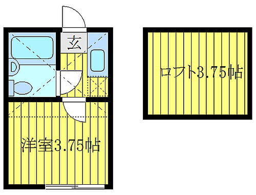 メゾンｄｅフレール赤羽 1階 1K 賃貸物件詳細