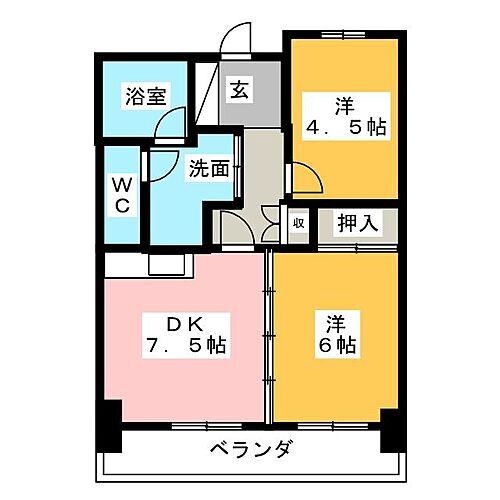 愛知県名古屋市中区新栄1丁目 新栄町駅 2LDK マンション 賃貸物件詳細