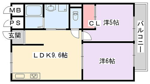 大阪府寝屋川市平池町 寝屋川市駅 2LDK マンション 賃貸物件詳細