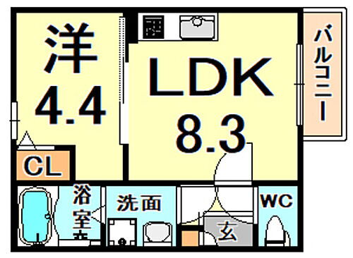 兵庫県尼崎市元浜町２丁目 賃貸アパート