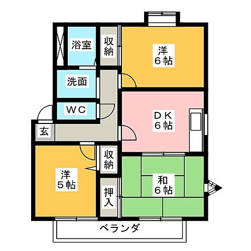 愛知県名古屋市天白区西入町 3DK アパート 賃貸物件詳細