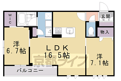 京都府京都市上京区茶屋町 丸太町駅 2LDK マンション 賃貸物件詳細