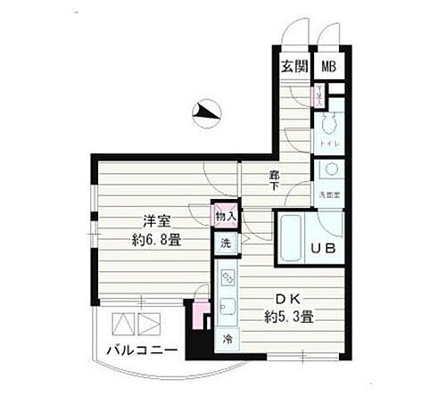 東京都品川区北品川2丁目18-2 新馬場駅 1DK マンション 賃貸物件詳細