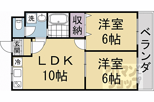 京都府京都市西京区山田南町 上桂駅 2LDK マンション 賃貸物件詳細