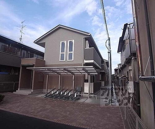 京都府京都市右京区太秦奥殿町 賃貸アパート