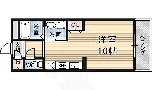 京都府京都市伏見区納屋町 伏見桃山駅 ワンルーム マンション 賃貸物件詳細