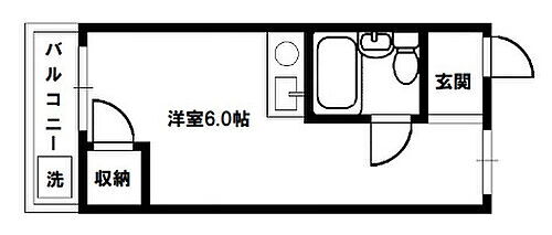 ベルハイム俊徳道 2階 ワンルーム 賃貸物件詳細