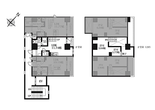 ＭＯＤＥＲＮ　ＰＡＬＡＺＺＯ天神東グランＭ 7階 1LDK 賃貸物件詳細