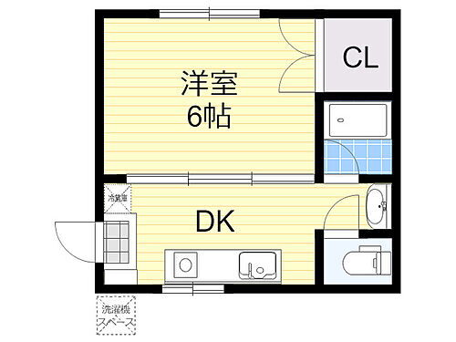 関本マンション 3階 1DK 賃貸物件詳細