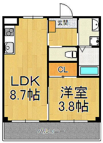 兵庫県宝塚市中筋2丁目 中山寺駅 1LDK マンション 賃貸物件詳細