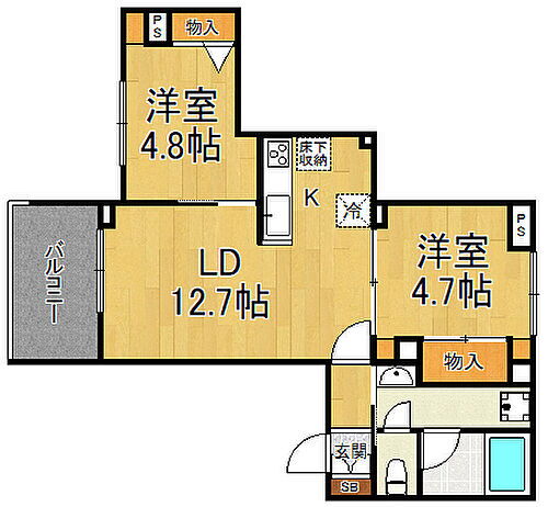 兵庫県西宮市甲子園六番町 甲子園駅 2LDK マンション 賃貸物件詳細