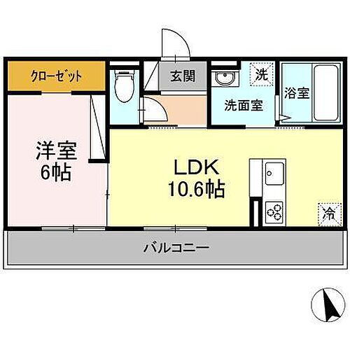 秋田県秋田市御所野堤台１丁目 賃貸アパート