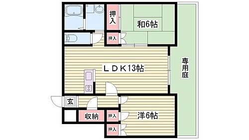 シェ・モア市川 1階 2LDK 賃貸物件詳細